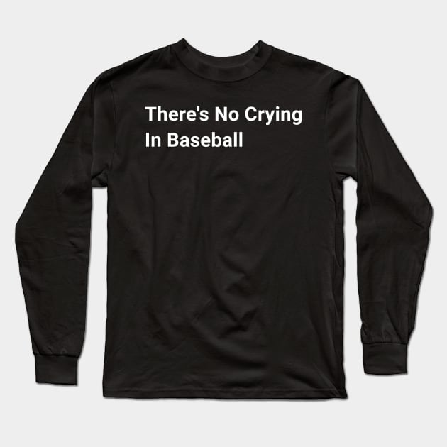 Major League Baseball Long Sleeve T-Shirt by Tekad Rasa